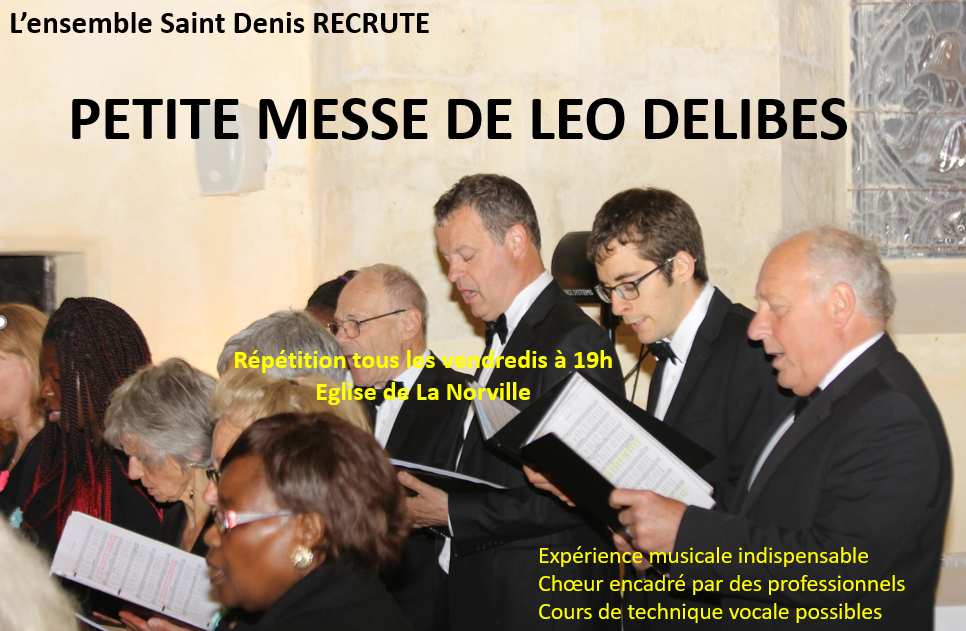 Nous recrutons pour chanter Léo DELIBES